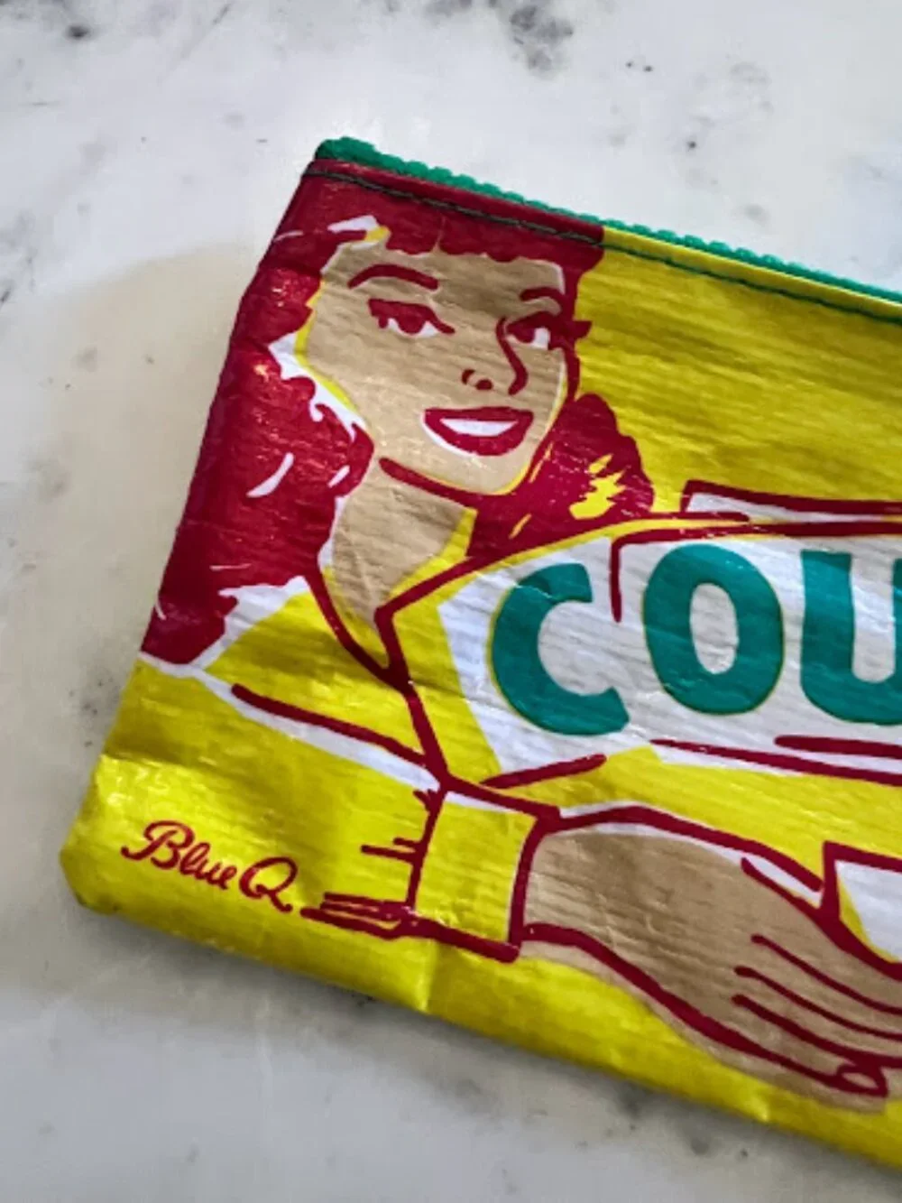Vintage coupon bag description cute